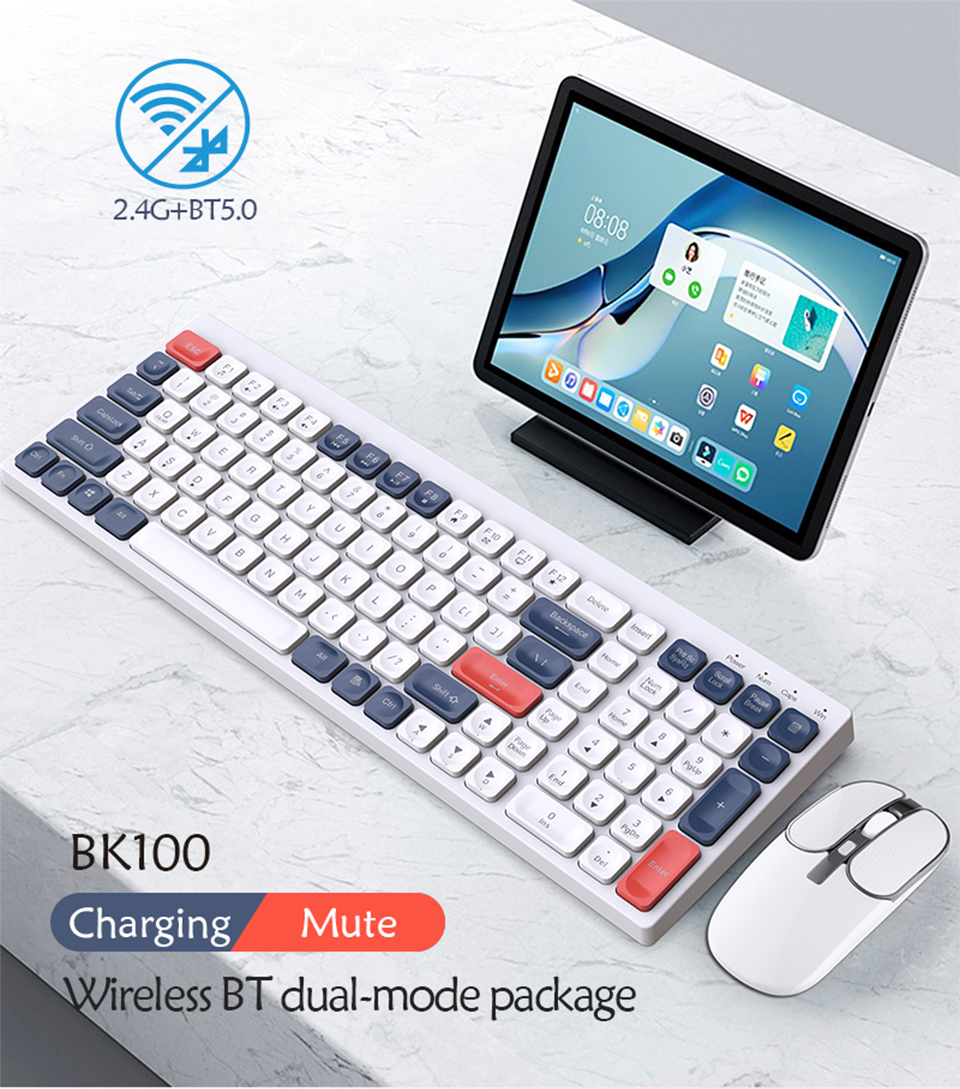 BK100-Wireless-Tastatur-und-Maus-Set-Bluetooth-24GHz-Typ-C-Wiederaufladbar-Mini-Leise-PC-Slim-Buumlr-1991709-1